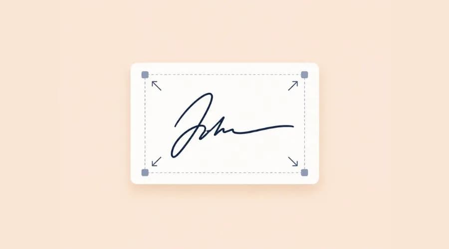 How to Resize a Signature for Online Forms: Pixels, KB & Aspect Ratio