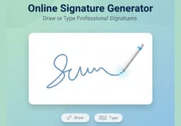 Signature Generator Guide — Draw or Type a Clean Transparent PNG Signature
